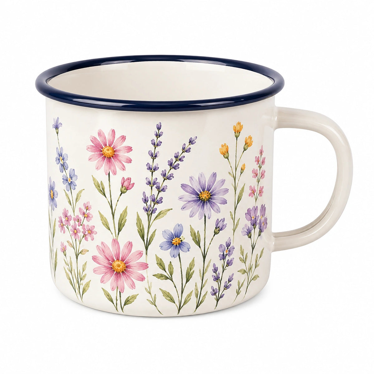 Porzellan Gaiwan Teeschale 120 ml Weiß Blau mit Deckel und Untertasse für Tee