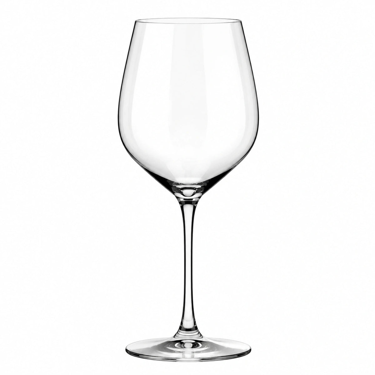 Weinglas 500 ml Transparentes Glas 24.5 cm Stielglas für Rotwein